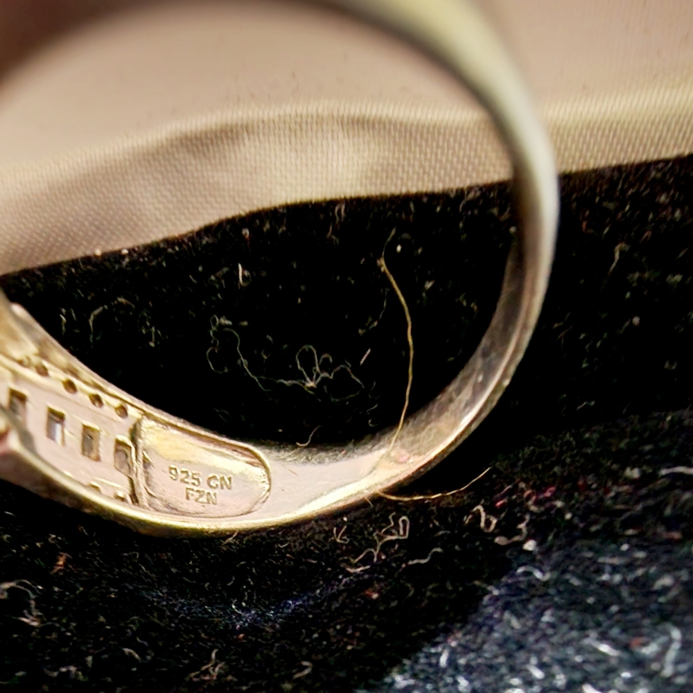 925 Silver Ring Size 9 - image 5